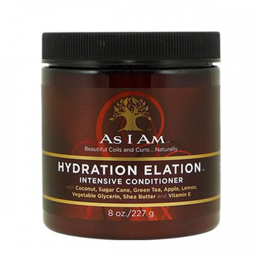 As I Am Hydration Elation Intensive Conditioner 8oz As I Am Hydration Elation Intensive Conditioner 8oz